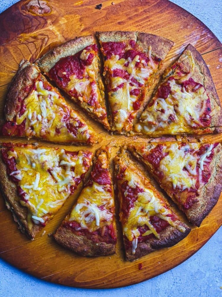 Low-Calorie Margherita Pizza