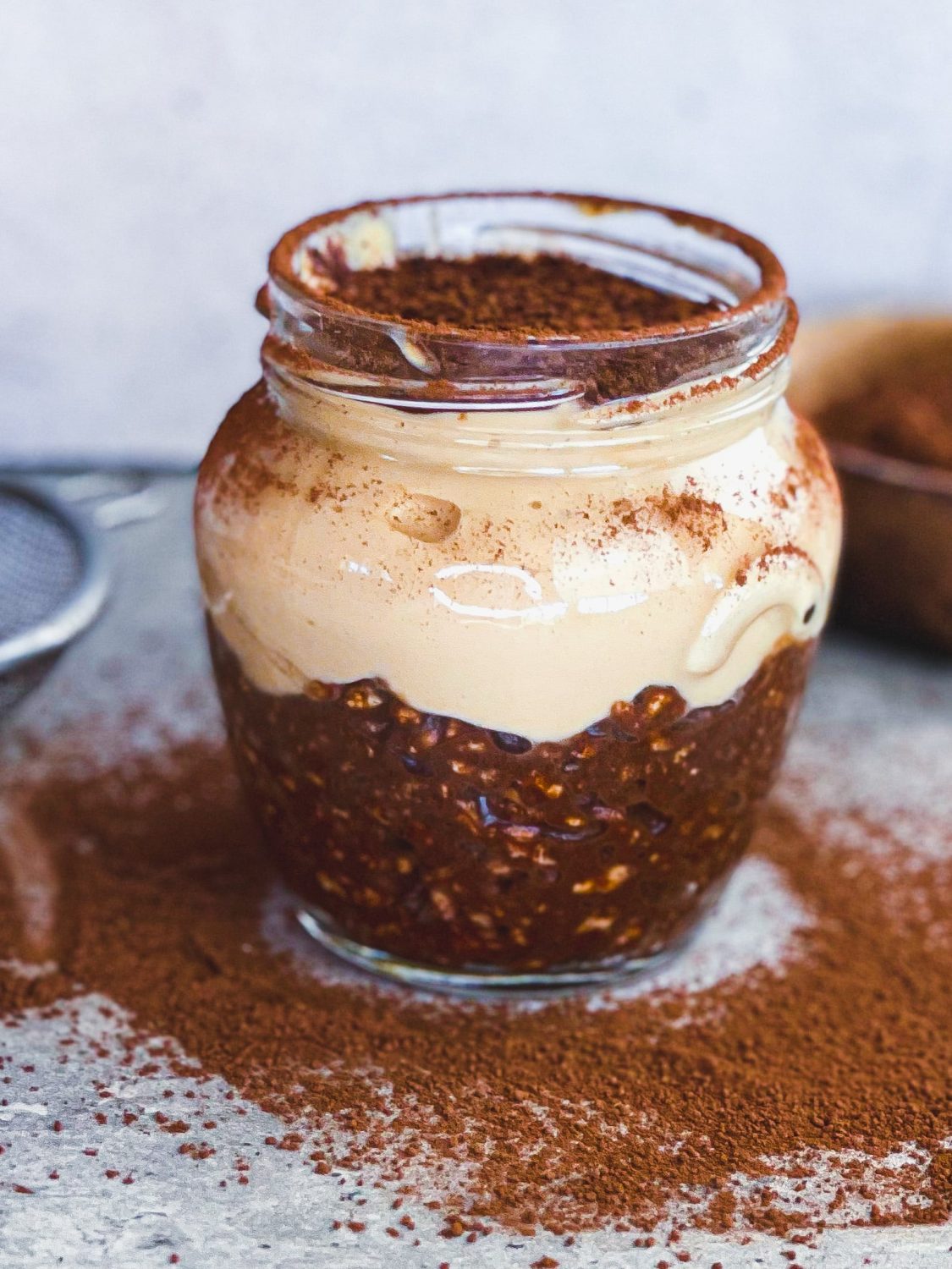 Protein Tiramisu Pudding