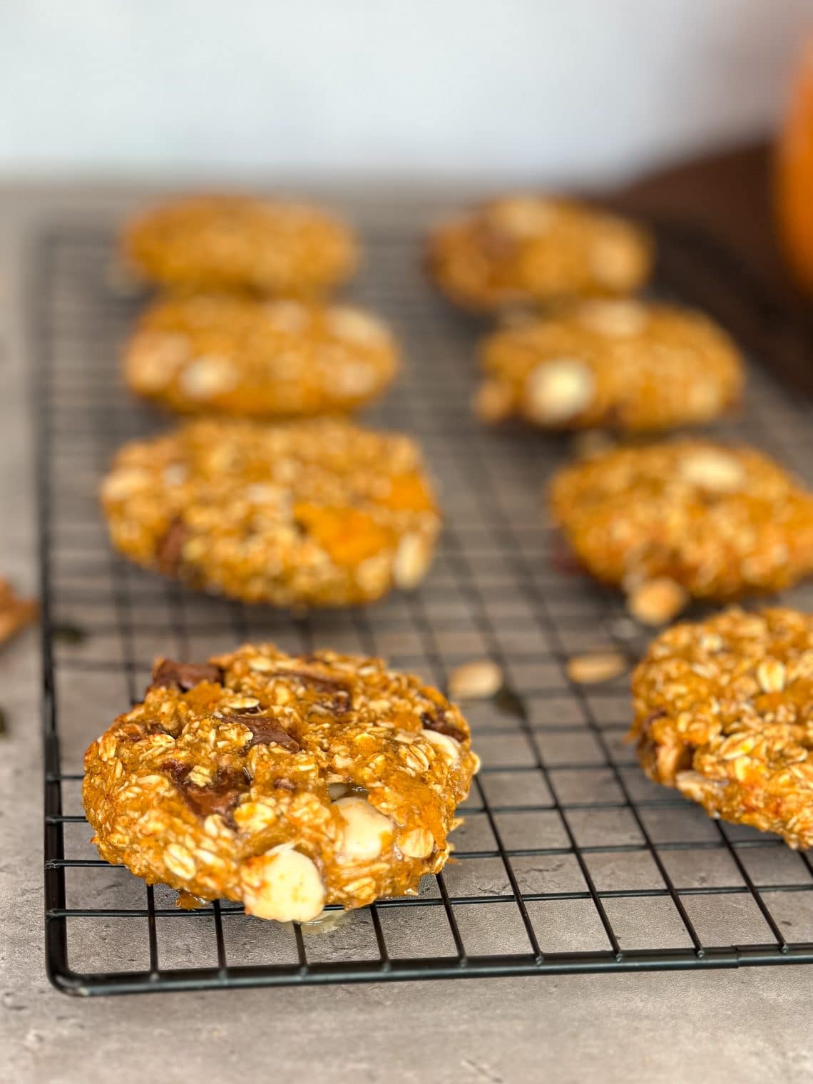 Pumpkin Oatmeal Cookies