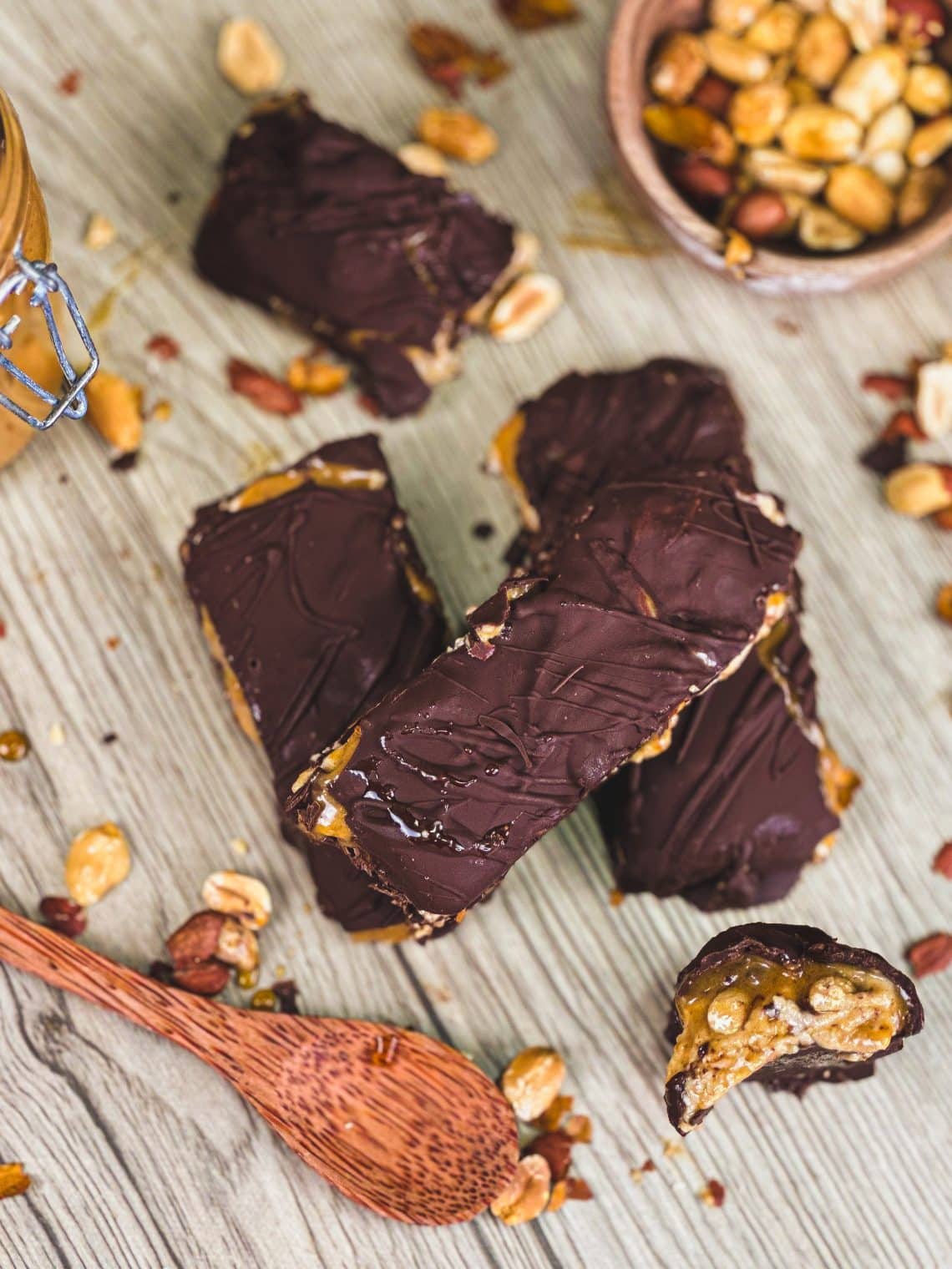 Healthy Snicker Bars