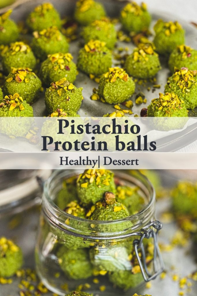 Pistachio Protein balls