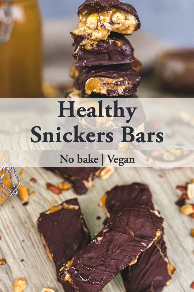 Healthy Snickers Bars