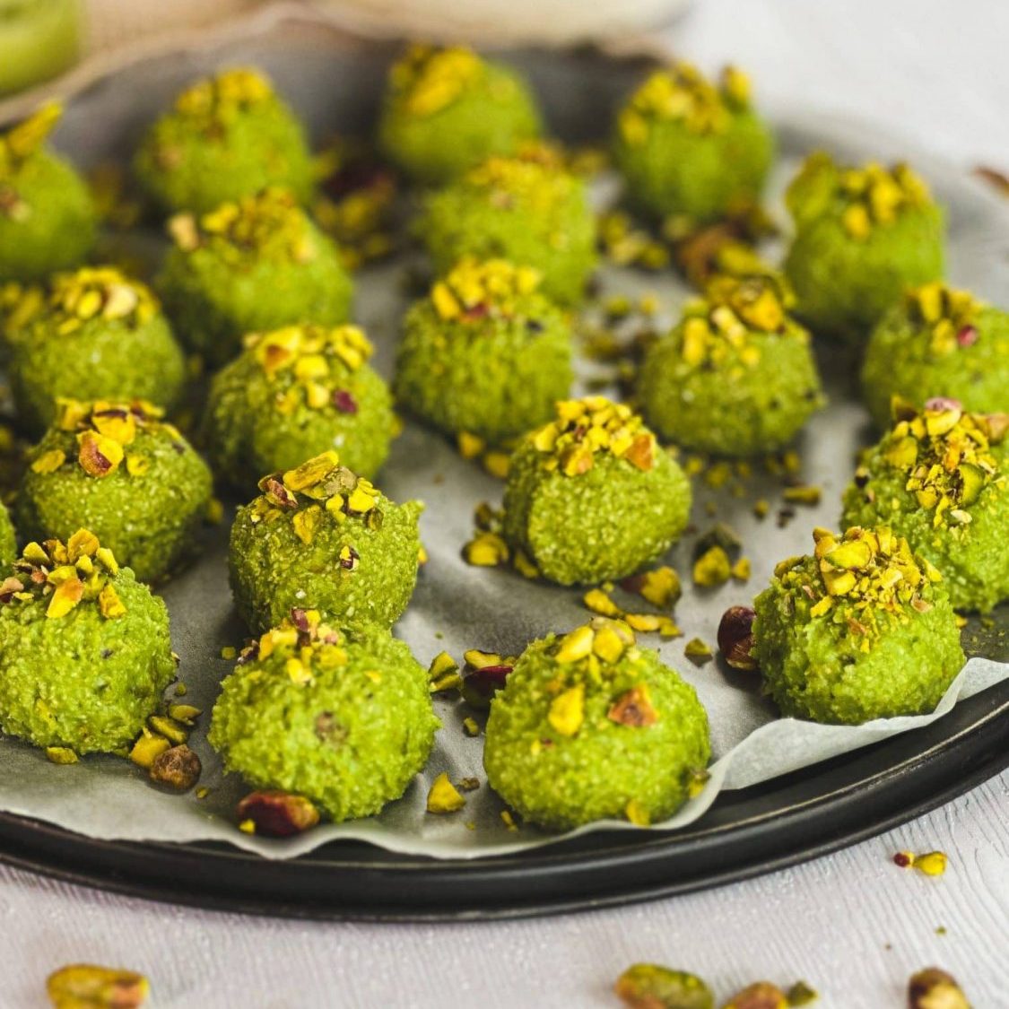 Pistachio Protein balls