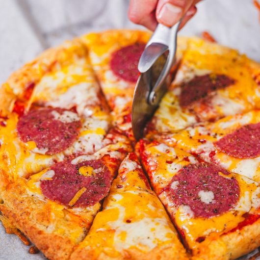 Cottage Cheese Protein Pizza