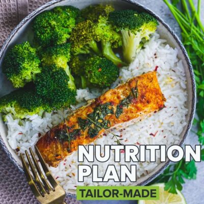 Product photo - nutrition plan